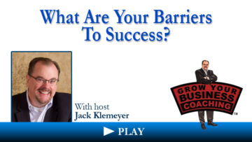 Barriers to success